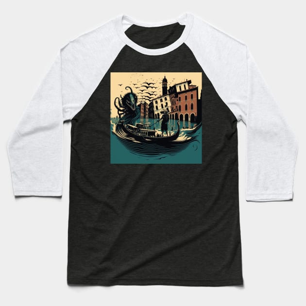 venice Baseball T-Shirt by Shirtocracy